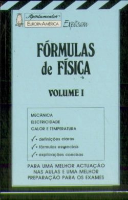 Bertrand.pt - Apontamentos Europa-América Explicam - Fórmulas de Física I - Nº 23