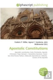 Apostolic Constitutions