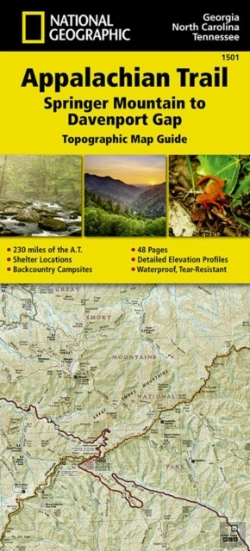 Bertrand.pt - Appalachian Trail, Springer Mountain To Davenport Gap, Georgia, North Carolina, Tennessee