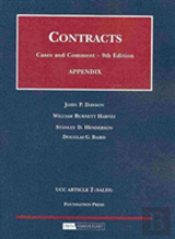 Appendix To Contracts, Cases And Comment