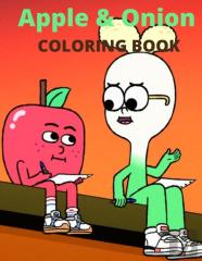 Apple & Onion Coloring Book