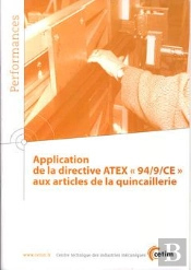 Application De La Directive Atex 94-9-Ce Aux Articles De La Quincaillerie