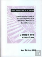 Application Des Cartes De Controle Et Evaluation De L'Aptitude D'Un Procede. Corrige Des Exercices