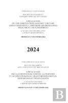 Application Of The Convention Against Torture And Other Cruel, Inhuman Or Degrading Treatment Or Punishment (Canada And The Netherlands V. Syrian Arab Republic)