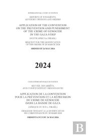 Application Of The Convention On The Prevention And Punishment Of The Crime Of Genocide In The Gaza Strip (South Africa V. Israel)