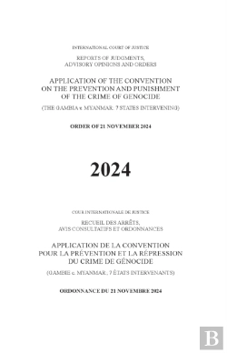 Bertrand.pt - Application Of The Convention On The Prevention And Punishment Of The Crime Of Genocide (The Gambia V. Myanmar: 7 States Intervening)