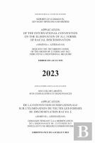 Application Of The International Convention On The Elimination Of All Forms Of Racial Discrimination (Armenia V. Azerbaijan)