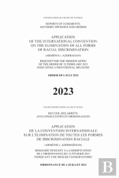 Application Of The International Convention On The Elimination Of All Forms Of Racial Discrimination (Armenia V. Azerbaijan)