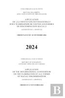 Application Of The International Convention On The Elimination Of All Forms Of Racial Discrimination (Azerbaijan V. Armenia)