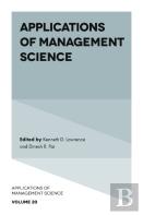 Applications Of Management Science