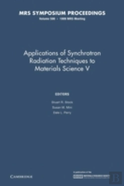 Bertrand.pt - Applications Of Synchrotron Radiation Techniques To Materials Science V: Volume 590