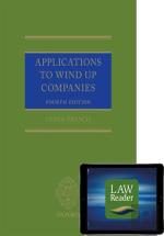 Applications To Wind Up Companies (Book And Digital Pack)