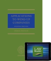 Applications To Wind Up Companies (Book And Digital Pack)