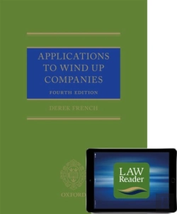 Bertrand.pt - Applications To Wind Up Companies (Book And Digital Pack)