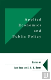 Applied Economics And Public Policy