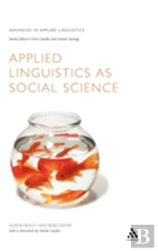 Applied Linguistics As Social Science