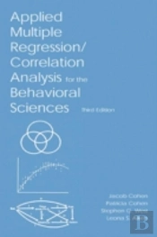 Applied Multiple Regression/Correlation Analysis For The Behavioral Sciences