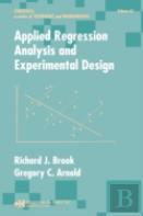 Applied Regression Analysis And Experimental Design