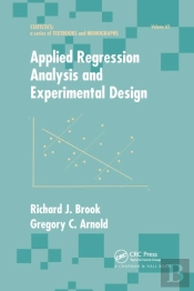 Applied Regression Analysis And Experimental Design