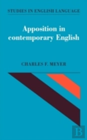 Apposition In Contemporary English