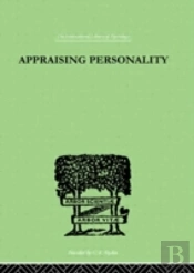 Appraising Personality