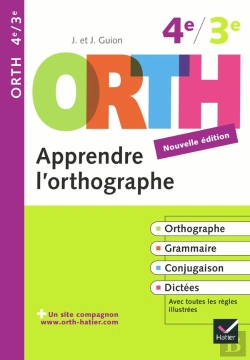 Bertrand.pt - Apprendre L'Orthographe ; 4eme/3eme (Edition 2009)