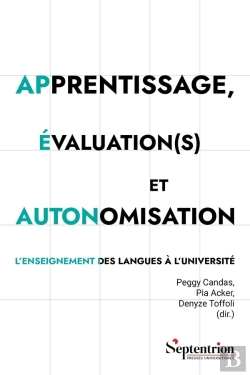 Bertrand.pt - Apprentissage, Évaluation(S) Et Autonomisation : L'Enseignement Des Langues À L'Université