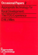 Appropriate Technology For Rural Development