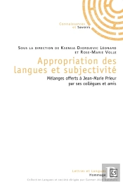 Appropriation Des Langues Et Subjectivité