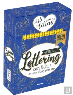 Bertrand.pt - Aprende Lettering. Con Fichas De Caligrafias Y Plantillas