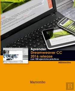Bertrand.pt - Aprender Dreamweaver Cc Release 2016 Con 100 Ejercicios Prácticos