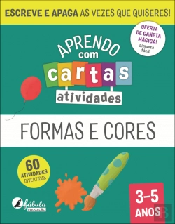Bertrand.pt - Aprendo com Cartas - Atividades  Formas e Cores 3-5 Anos