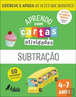 Bertrand.pt - Aprendo com Cartas - Atividades - Subtração 4-7 Anos