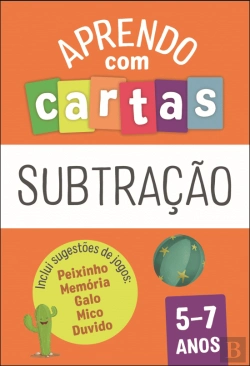 Bertrand.pt - Aprendo com Cartas - Subtração 5-7 Anos