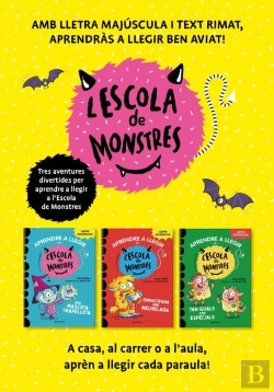 Bertrand.pt - Aprendre A Llegir A L'Escola De Monstres - Pack Amb Els Llibres 1, 2 I 3