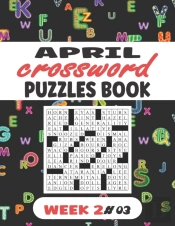 April Crossword Puzzles Book For Adults Week 2 #03