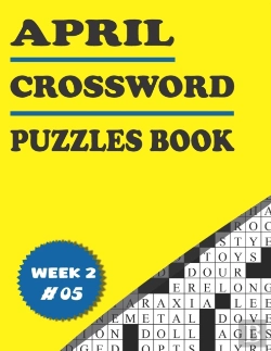 Bertrand.pt - April Crossword Puzzles Book For Adults Week 2 #05