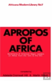 Apropos Of Africa