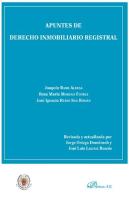 Apuntes De Derecho Inmobiliario Registral