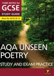 Aqa English Literature Unseen Poetry Study And Exam Practice York Notes Gcse - For 2026, 2027 Exams