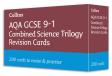 Aqa Gcse 9-1 Combined Science Revision Cards (Biology, Chemistry & Physics)