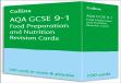 Aqa Gcse 9-1 Food Preparation & Nutrition Revision Cards