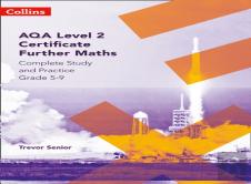 Aqa Level 2 Certificate Further Maths Complete Study And Practice (5-9)
