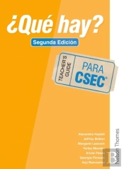 Â¿Que Hay? Teacher'S Guide Csecâ®