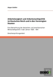 Arbeitslosigkeit Und Arbeitsmarktpolitik