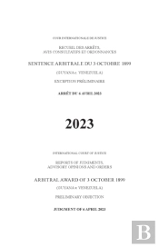 Arbitral Award Of 3 October 1899 (Guyana V. Venezuela)