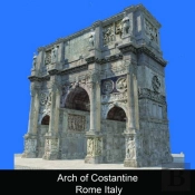 Arch Of Costantine Rome Italy