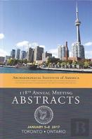 Archaeological Institute Of America 118th Annual Meeting Abstracts, Volume 40