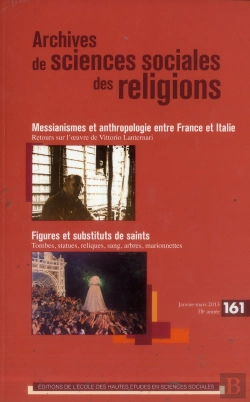 Bertrand.pt - Archives De Sciences Sociales Des Religions 161