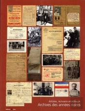 Archives Des Annees Noires ; Artistes, Ecrivains Et Editeurs